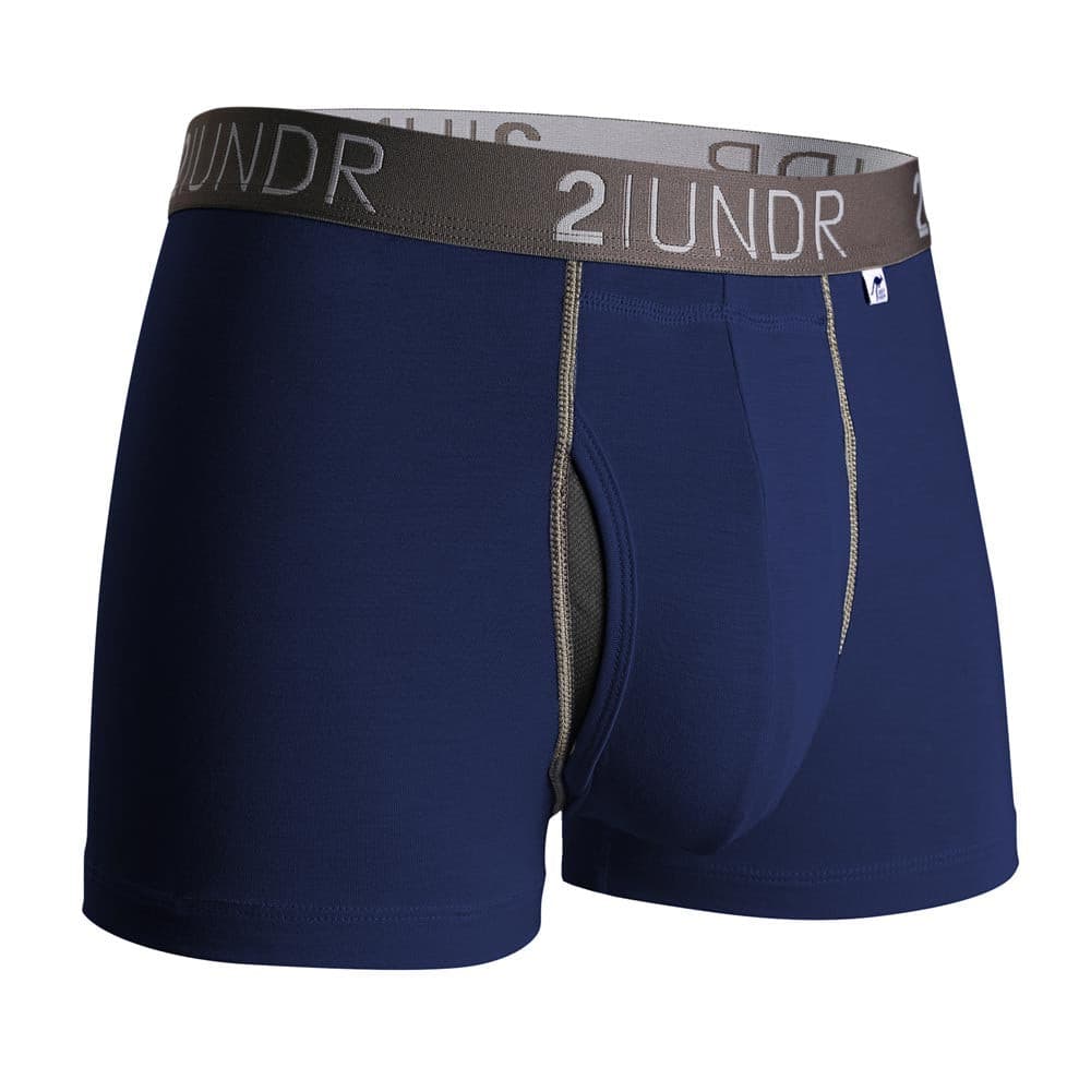 公式ツーアンダー 2UNDR - SWING SHIFT トランクス下着 (NAVY/GREY)